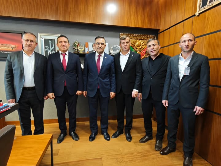 AK Parti Afyonkarahisar Milletvekili Dr. Hasan Arslan, Meclis'te Belediye Başkanlarını Ağırladı