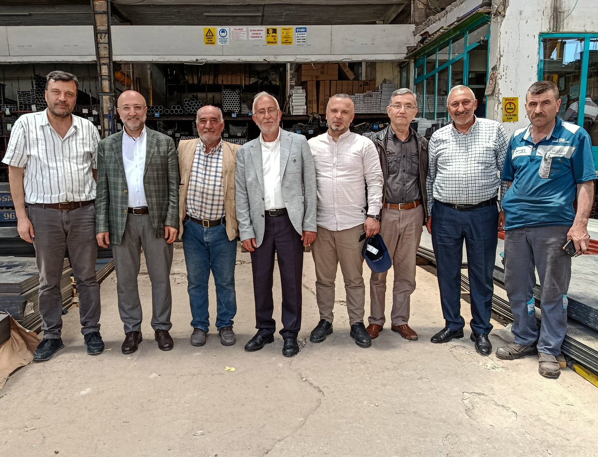 Avukat Şahin, Esnafı Ziyaret Etti