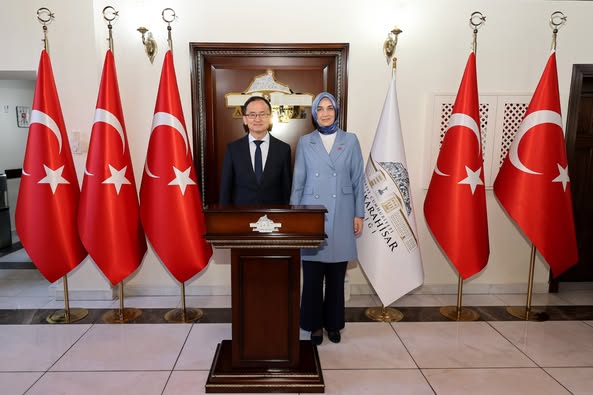 Afyonkarahisar Valiliği Çin Heyetini Ağırladı
