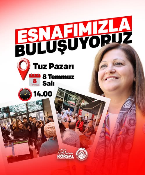 Afyonkarahisar Belediyesi Esnafla Buluşuyor: Tuz Pazarı'nda Önemli Görüşme