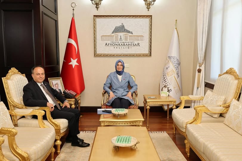 Afyonkarahisar Valisi Yiğitbaşı, ATSO Başkanı Serteser ile İstişare Toplantısı Gerçekleştirdi