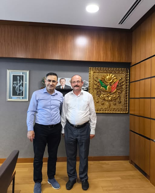 AK Parti Afyonkarahisar Milletvekili Arslan, Meclis'te Mehmet Utsal'ı Ağırladı