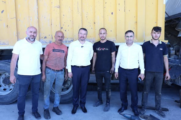 Sandıklı Sanayisinde Esnafla Buluşma: Milletvekili Arslan ve Başkan Öztaş'tan Destek Sözü