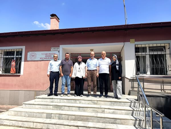 Erkmen ASM'de Sağlık Kontrolü: İl Sağlık Müdürü Ziyarette Bulundu