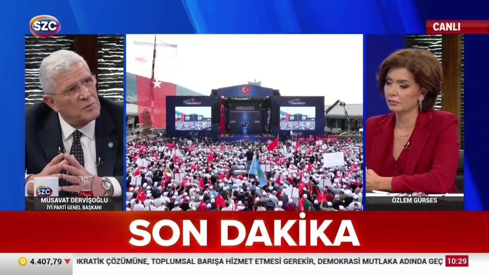 İyi Parti'den Para Politikası Yorumları: Müsavat Dervişoğlu'nun SZC TV'deki Açıklamaları