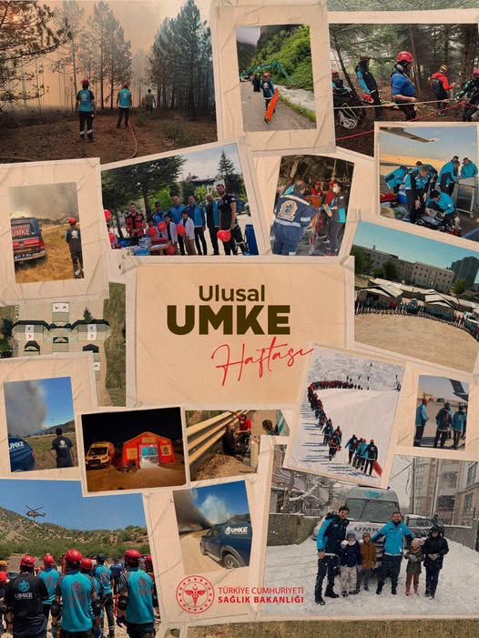 UMKE Gönüllüleri Ulusal UMKE Haftası'nda Kutlandı