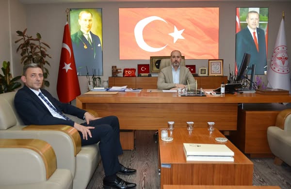 Belediye Başkanı'ndan İl Sağlık Müdürlüğü Ziyareti