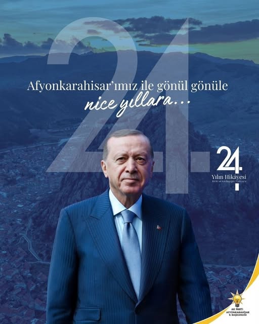 AK Parti'nin 24 Yıllık Millet Yolculuğu Devam Ediyor