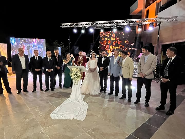 AK Parti Milletvekili Hasan Arslan, Ayşe-Cihat Çiftinin Düğün Şahitliği Yaptı