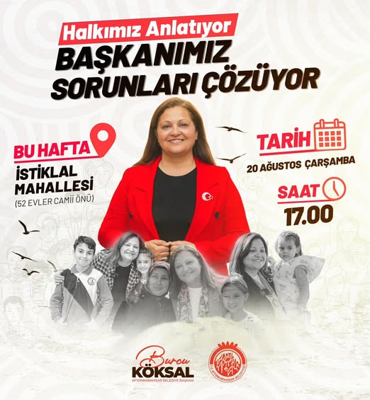 Afyonkarahisar'da Vatandaşlarla Buluşma: İstiklal Mahallesi'nde Vatandaşların Derdine Çözüm