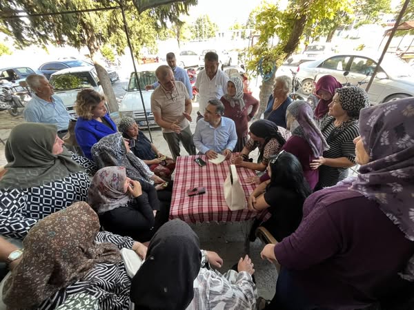 Ak Parti Milletvekili Hasan Arslan, Afyonkarahisar'da Köylülerle Buluştu