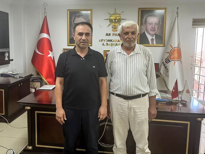 İdris Boztaş, Afyonkarahisar İl Başkanlığını Ziyaret Etti