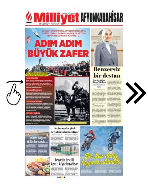 Afyonkarahisar, Milliyet'te Zafer Haftası Coşkusuyla Canlandı