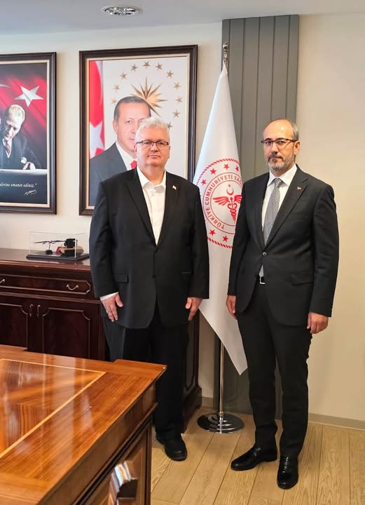 Afyonkarahisar İl Sağlık Müdürü Ankara'da Bakan Yardımcısı ile Bir Araya Geldi