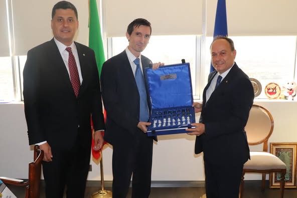 Afyonkarahisar Ticaret ve Sanayi Odası'ndan İtalya Konsolosu'na Ziyaret