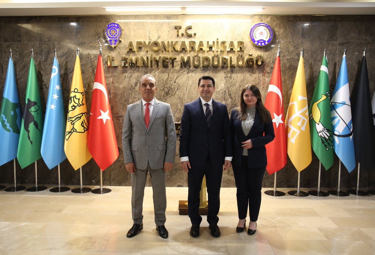 Afyonkarahisar Emniyet Müdürlüğüne Hakim Ziyareti