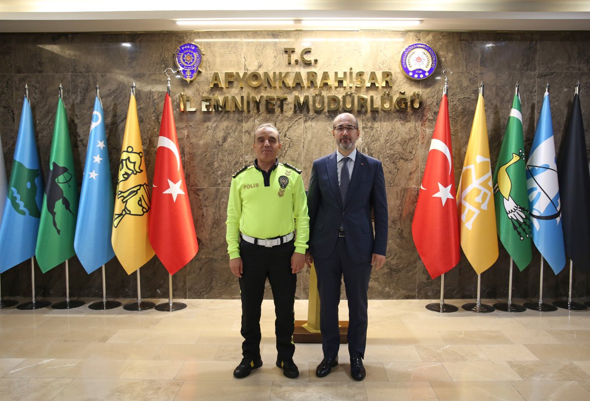 Afyonkarahisar İl Sağlık Müdürü'nden İl Emniyet Müdürlüğü'ne Ziyaret