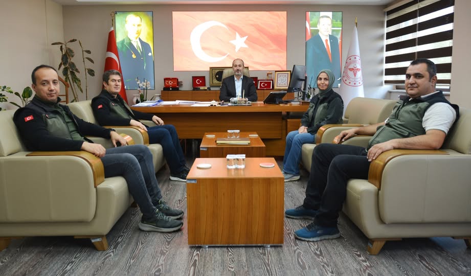 Afyonkarahisar'da Sağlık ve Orman Kurumlarından İş Birliği Ziyareti