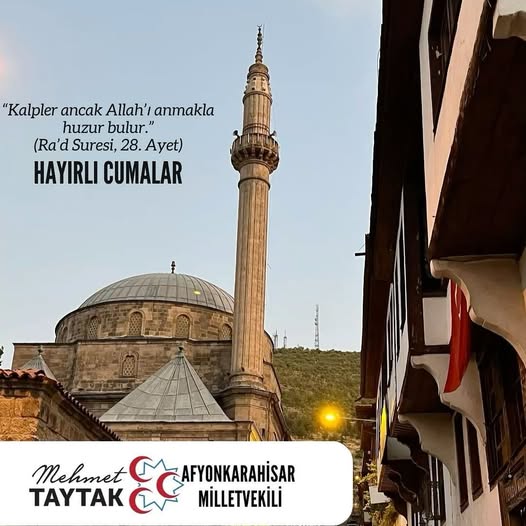 MHP'li Taytak'tan Hayırlı Cumalar Mesajı