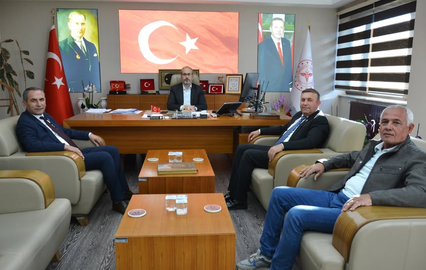 BBP Afyonkarahisar İl Başkanı, Sağlık Müdürü Öztürk'ü Ziyaret Etti