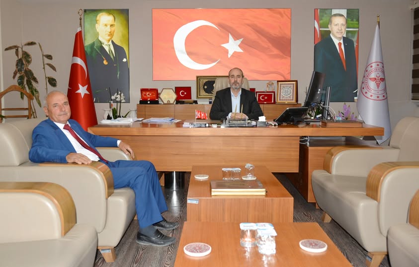 Eski Meclis Üyesinden Sağlık Müdürüne Hayırlı Olsun Ziyareti