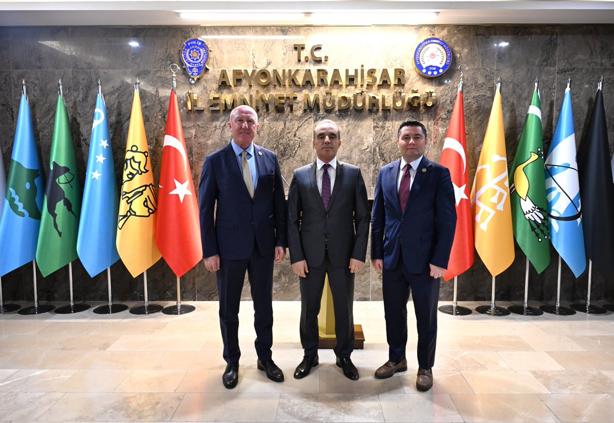 NG Hotels Yöneticilerinden Afyonkarahisar İl Emniyet Müdürlüğü'ne Ziyaret