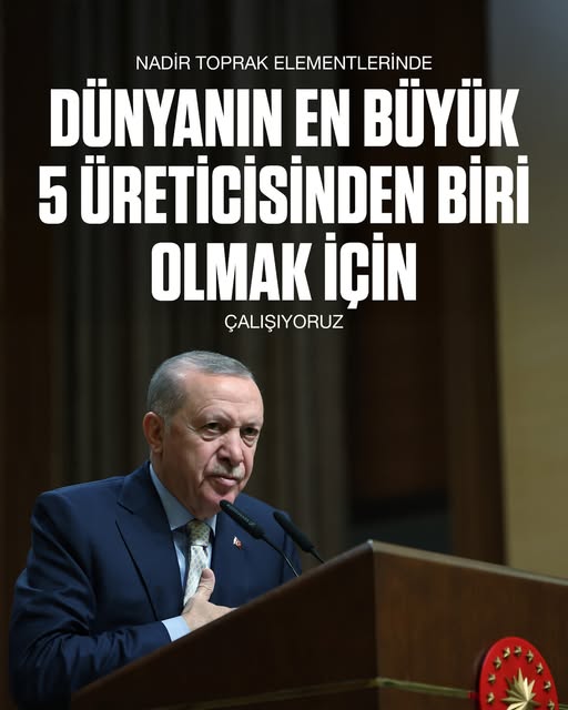 Beylikova'daki Nadir Toprak Elementleri Sahası Türkiye'nin Hedefini Açıkladı