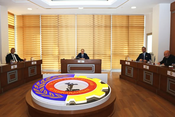 Afyonkarahisar'da Organize Sanayi Bölgesi Yönetim Kurulu Toplantısı Gerçekleştirildi