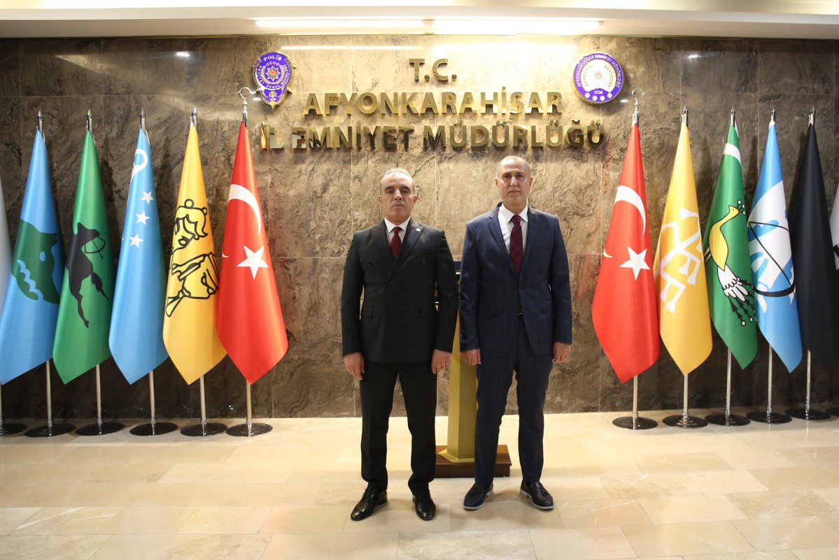 Afyonkarahisar İl Emniyet Müdürü'ne Hastane Başhekiminden Ziyaret