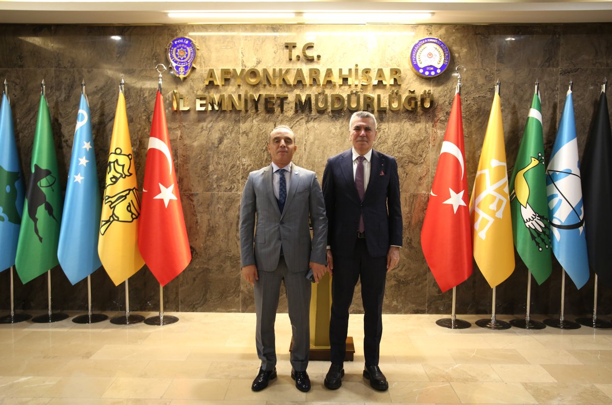 Afyonkarahisar İl Emniyet Müdürlüğü'nde Ziyaret