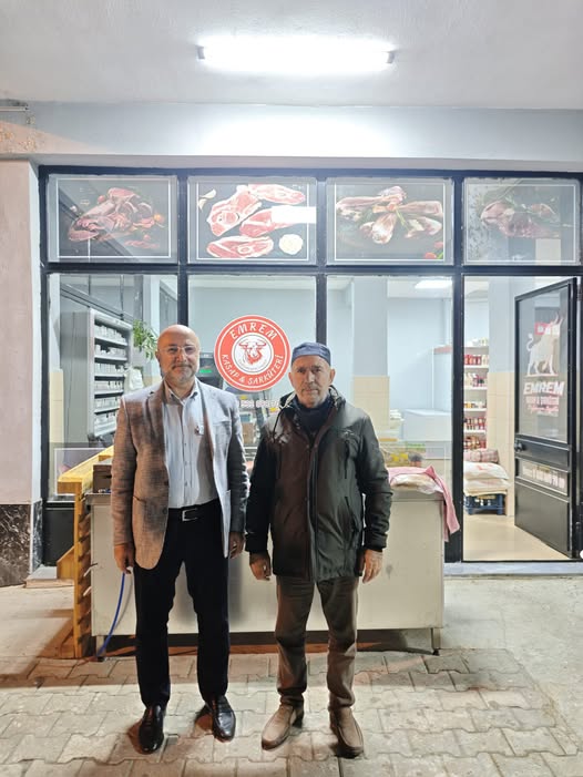 AK Parti Afyonkarahisar İl Başkanı Turgay Şahin'den Esnaf Ziyareti