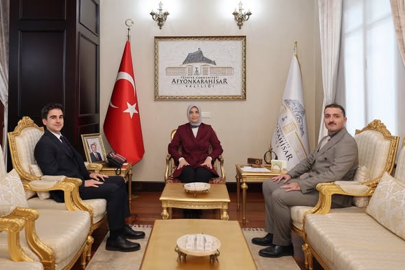 Vali Yiğitbaşı, Bolvadin Cumhuriyet Savcılarını Kabul Etti