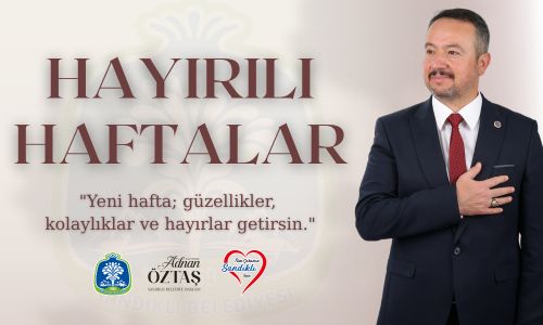 Sandıklı Belediyesi'nden Yeni Hafta Mesajı: Güzellikler, Kolaylıklar ve Hayırlar Getirsin